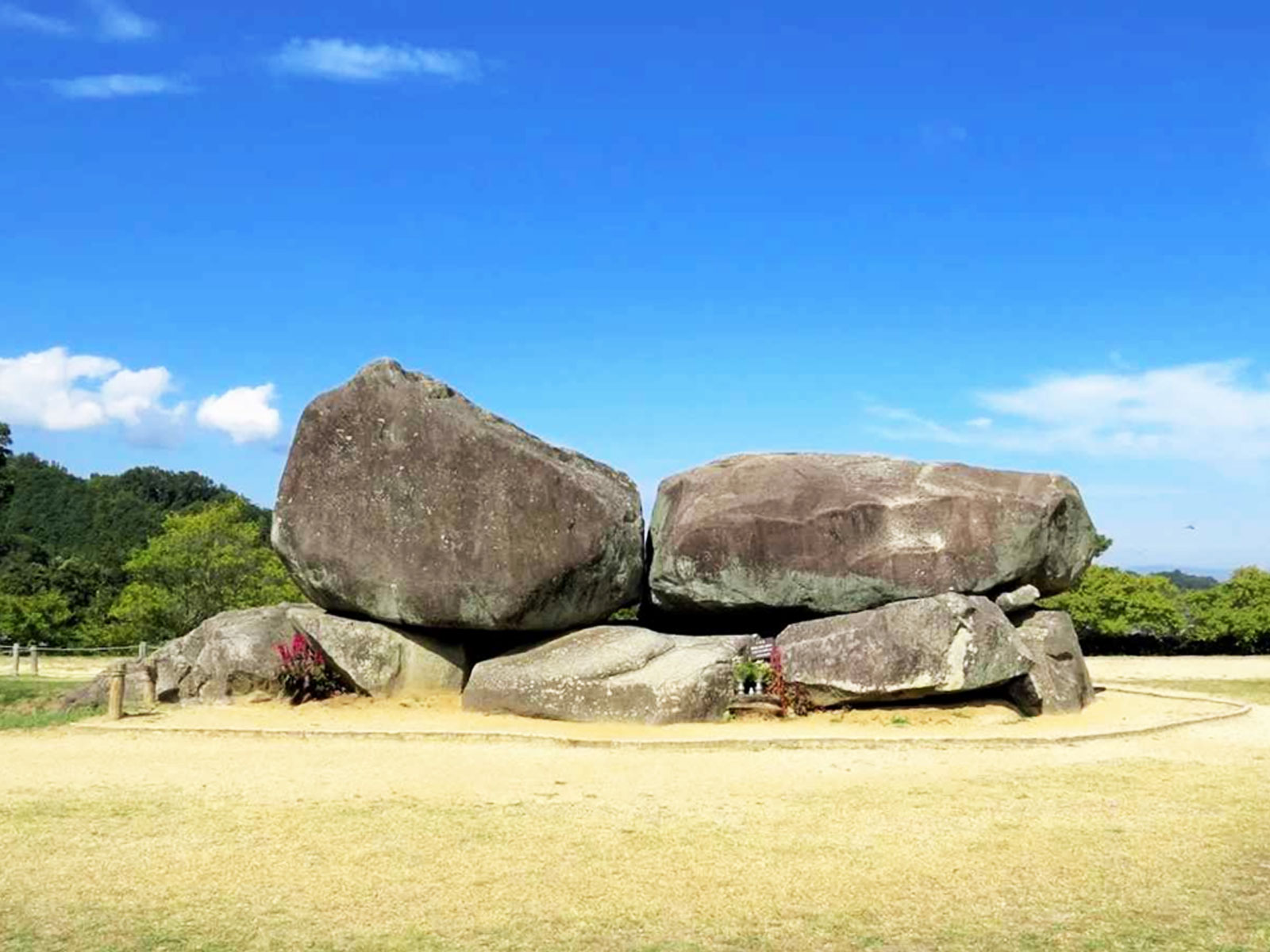 明日香村　石舞台古墳